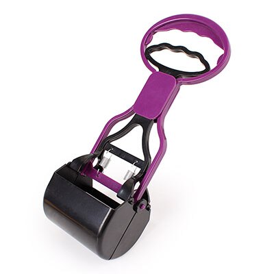 Pets Pooper Scooper for Dogs Cats Best Long Handle Scoop Portable and Heavy Duty with Jaw Claw Bin One-Hand Use Great in Grass